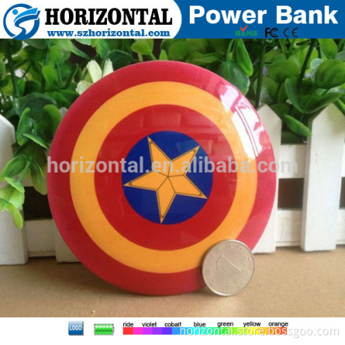 Best selling products American Captain usb custom powerbank case